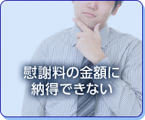 慰謝料の金額に納得できない